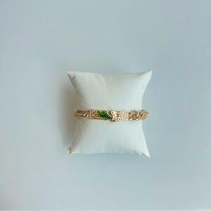 Saint Jude gold plated bracelet.